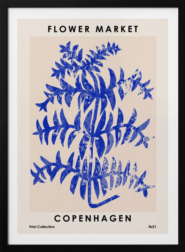 Blumenmarkt. Kopenhagen | Poster