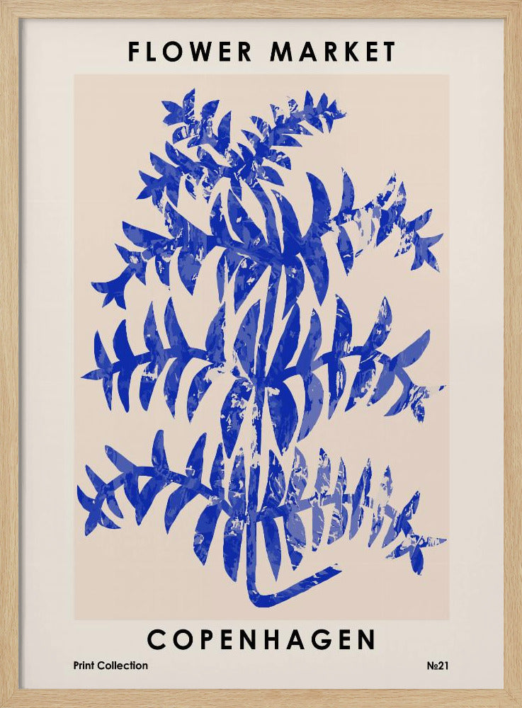 Blumenmarkt. Kopenhagen | Poster