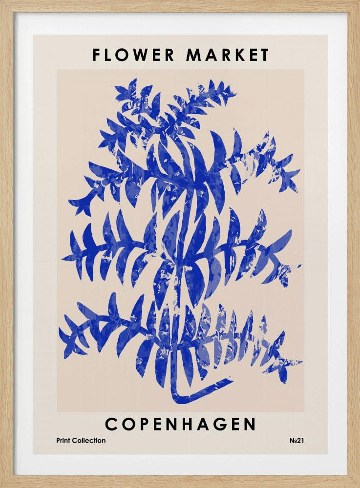 Blumenmarkt. Kopenhagen | Poster
