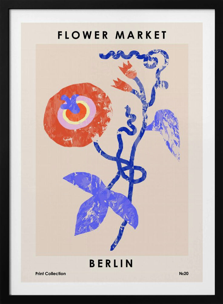 Blumenmarkt. Berlin | Poster