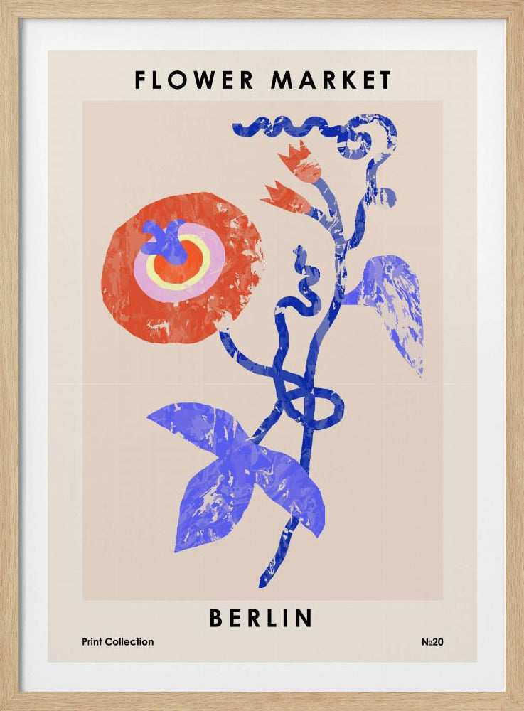 Blumenmarkt. Berlin | Poster