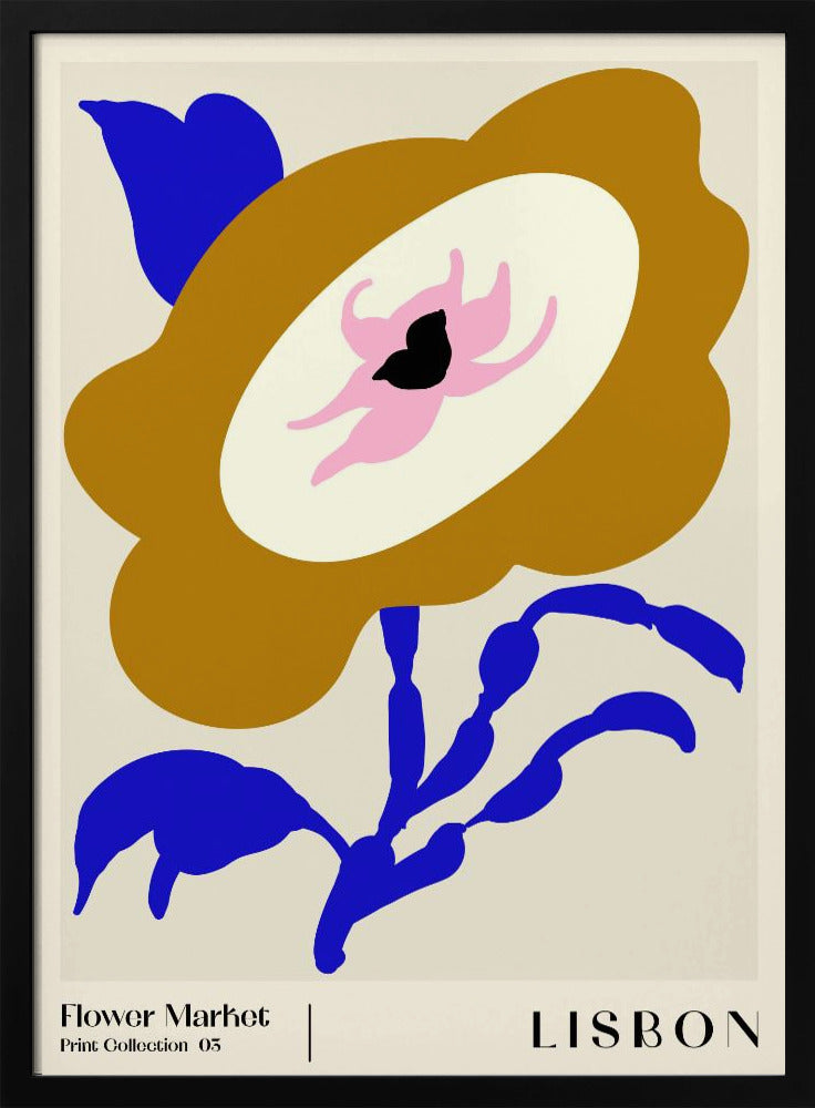 Blumenmarkt. Lissabon | Poster