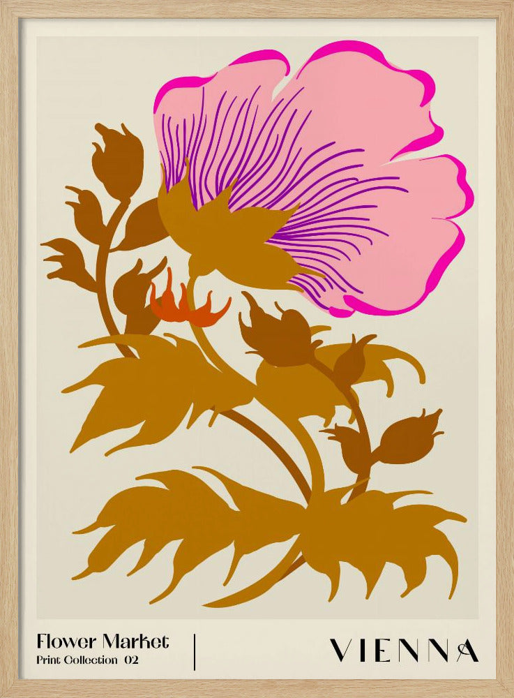 Blumenmarkt. Wien | Poster