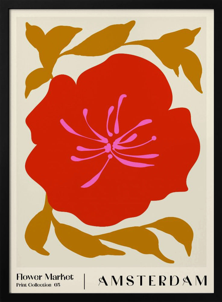Blumenmarkt. Amsterdam | Poster
