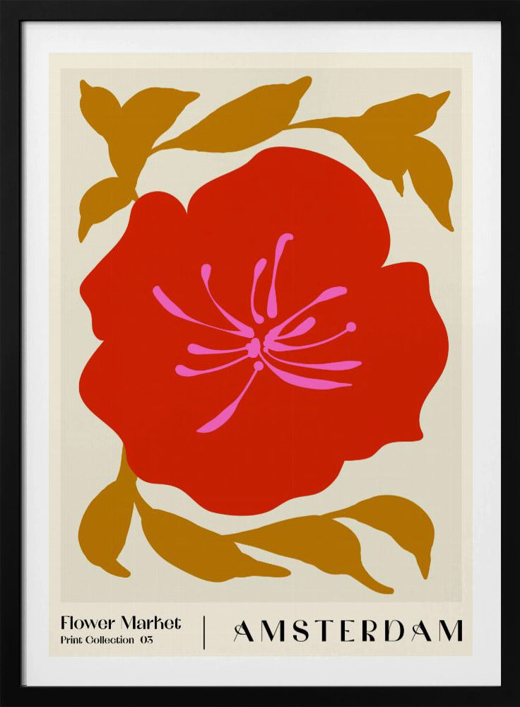 Blumenmarkt. Amsterdam | Poster