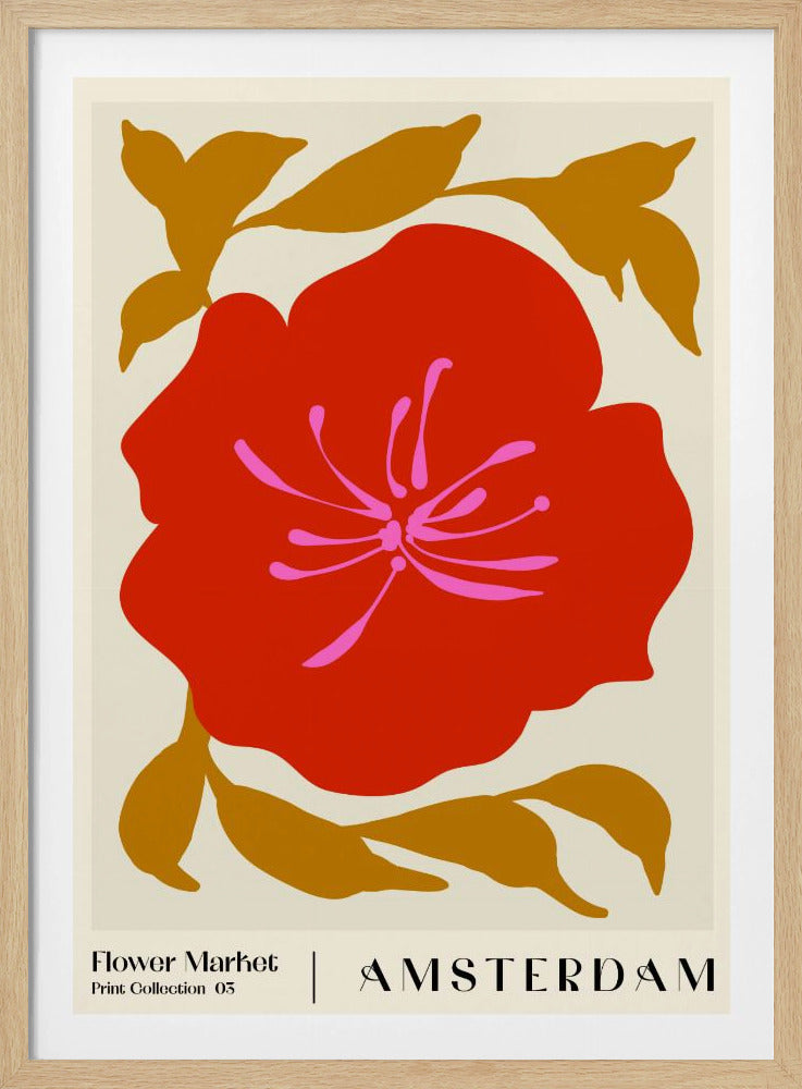 Blumenmarkt. Amsterdam | Poster