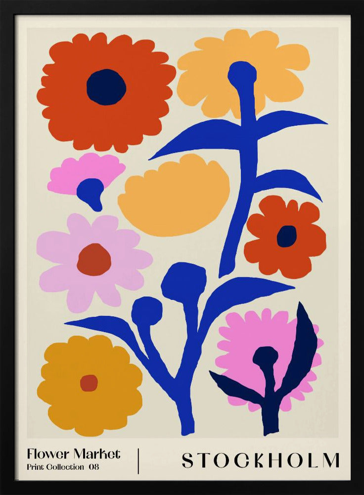 Blumenmarkt. Stockholm | Poster