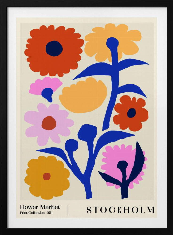 Blumenmarkt. Stockholm | Poster