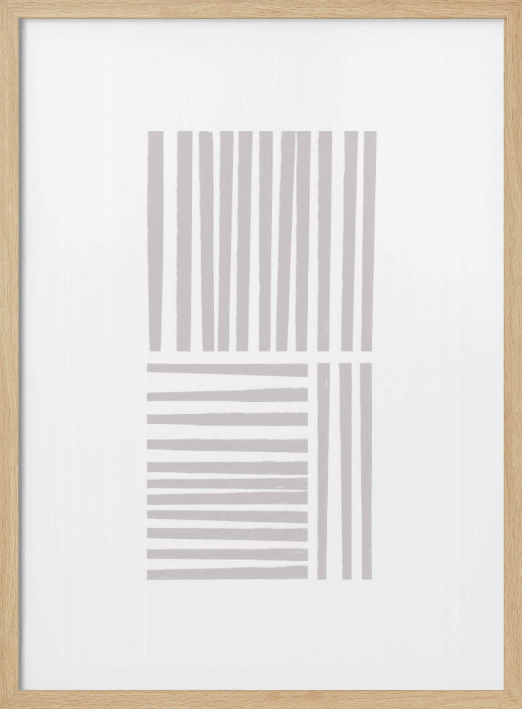 Geometric Gray Lines | Poster