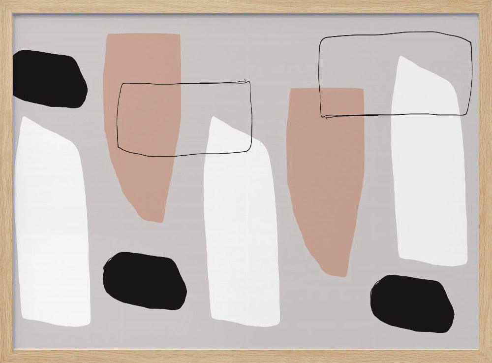 Formen und Schatten | Poster