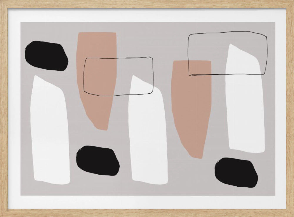 Formen und Schatten | Poster
