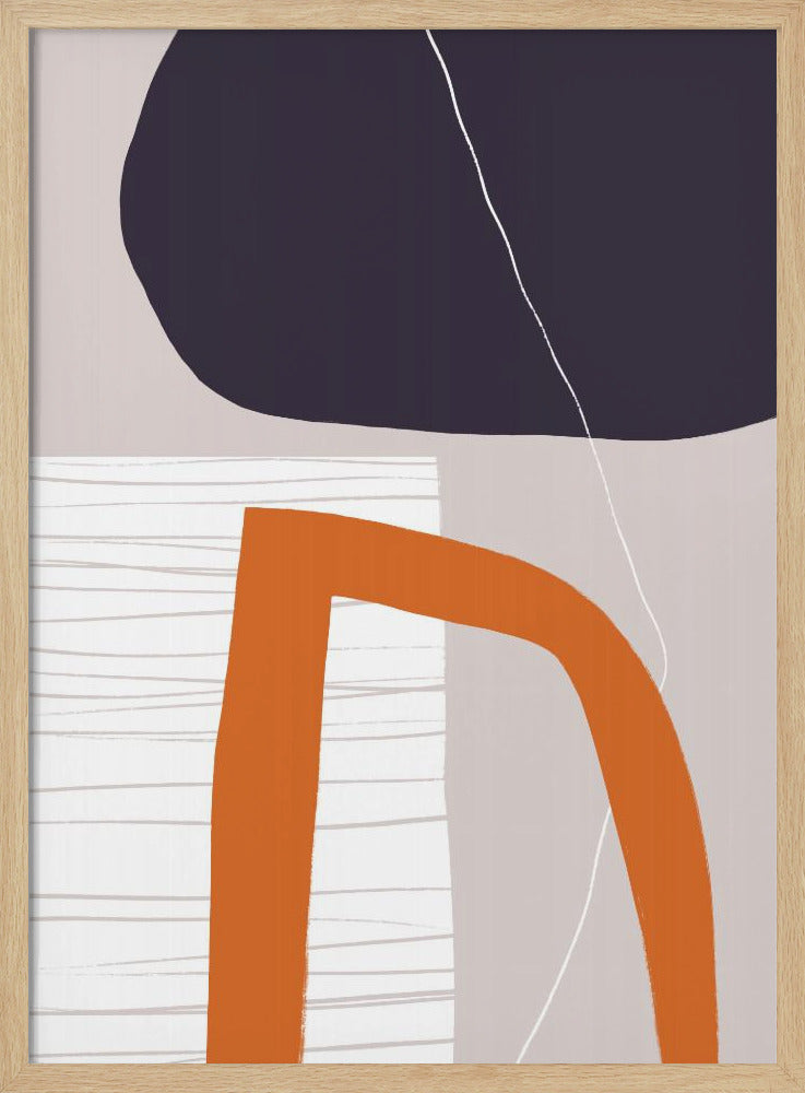Kräftige geometrische Formen | Poster