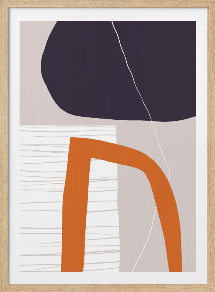Kräftige geometrische Formen | Poster
