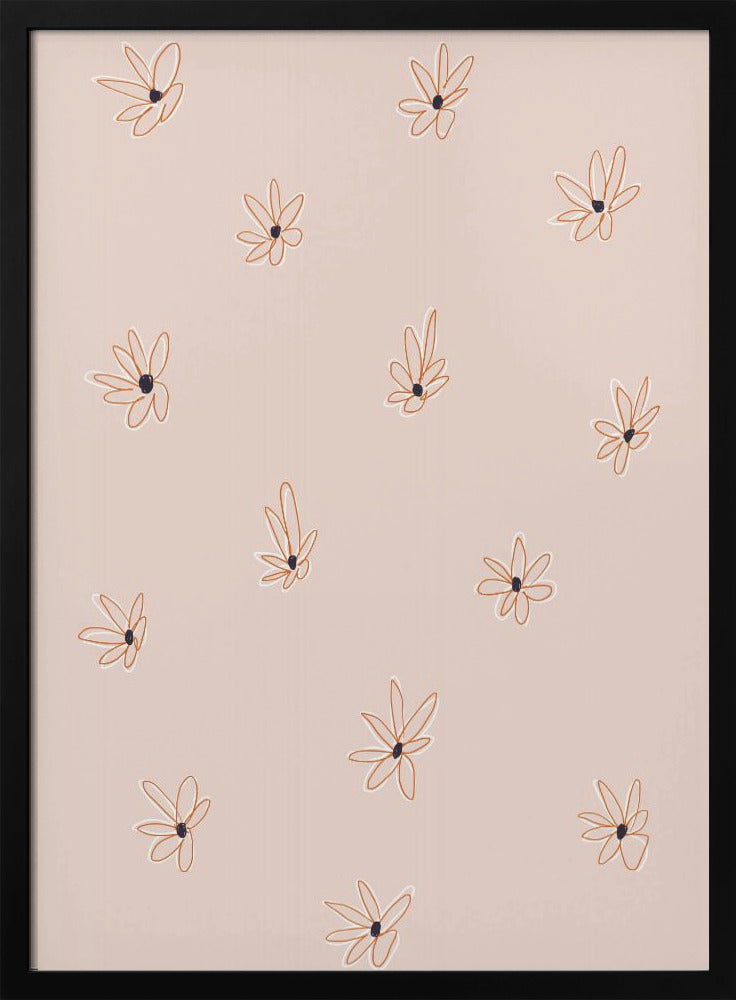 Blütenblätter in Eleganz | Poster