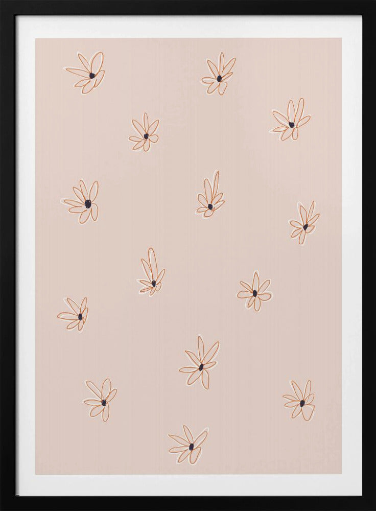 Blütenblätter in Eleganz | Poster