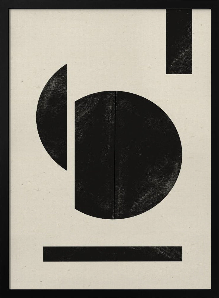 Geometrischer Kontrast | Poster