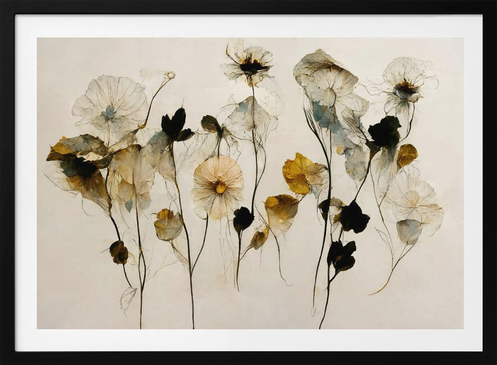 Beautiful Dry Flowers | Poster