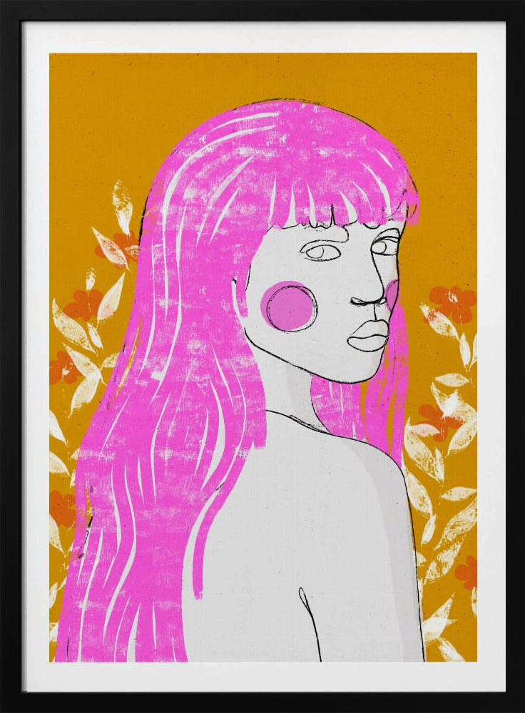 Rosa Flüsterblick | Poster