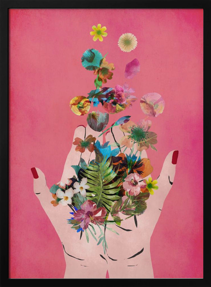 Blooming in Hands | Poster