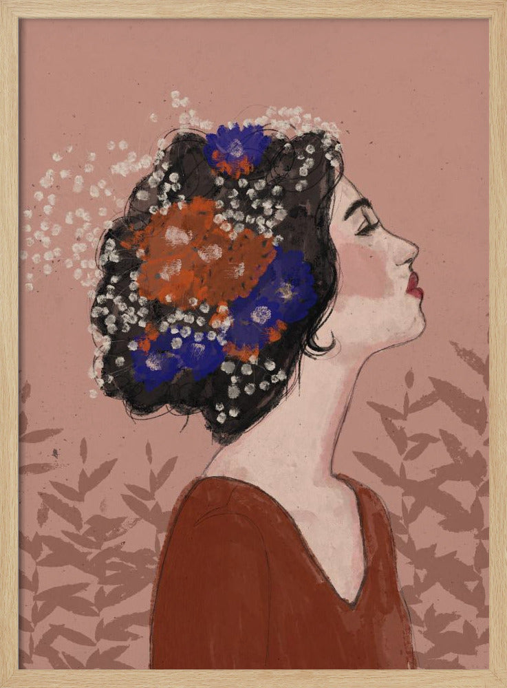 Blüten im Profil | Poster