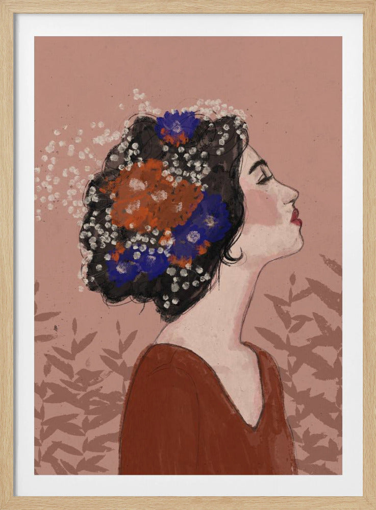 Blüten im Profil | Poster
