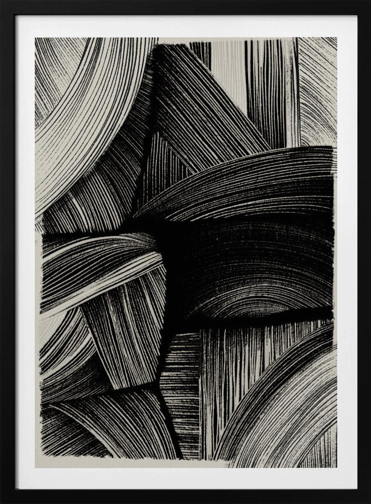 Symphonie der geschwungenen Linien | Poster