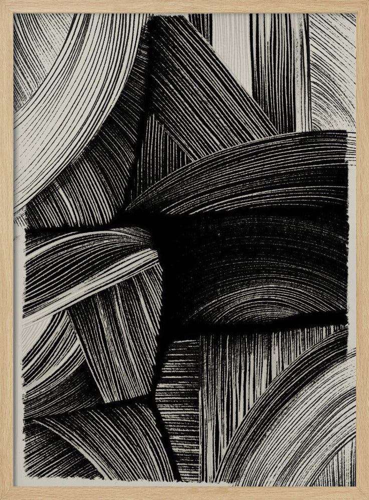 Symphonie der geschwungenen Linien | Poster