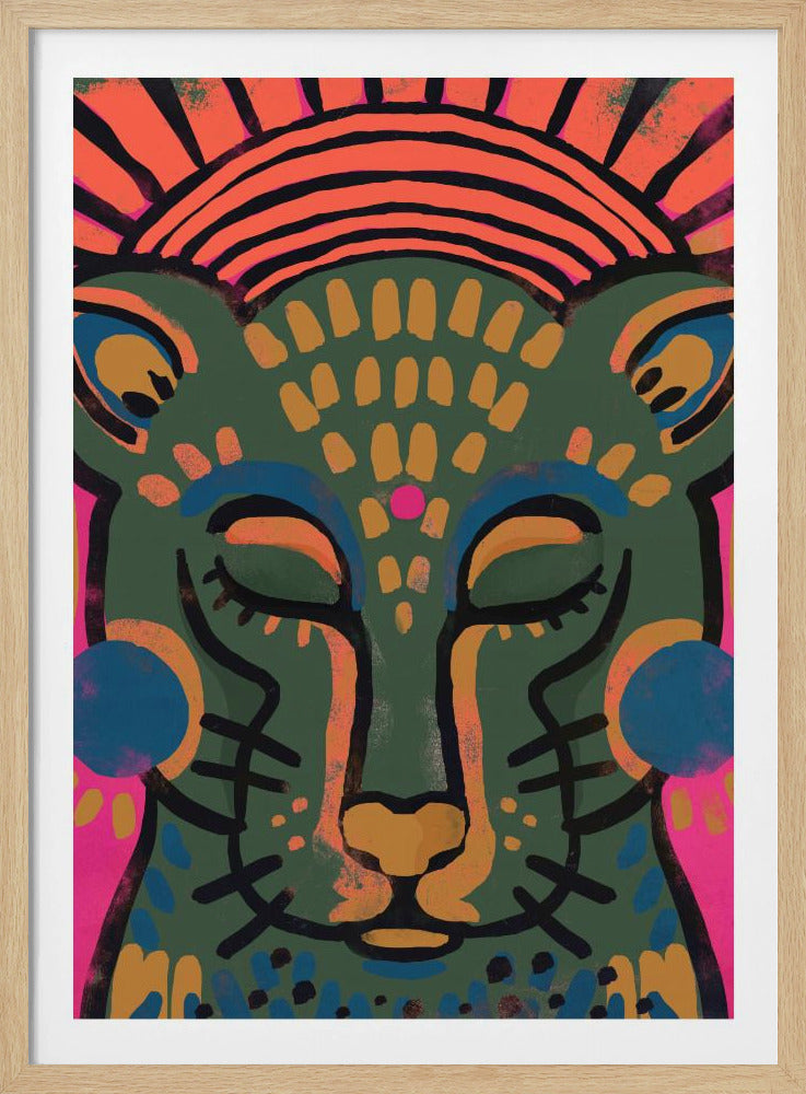 Lebendiger Katzentraum | Poster