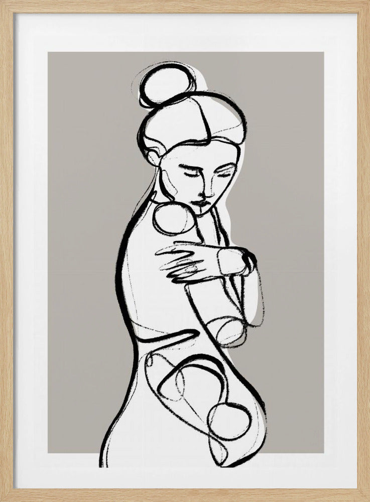 Anmutige Umarmung | Poster