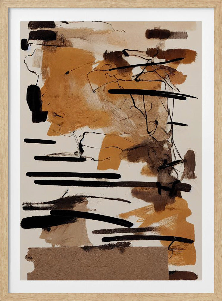 Earthy Strokes | Poster