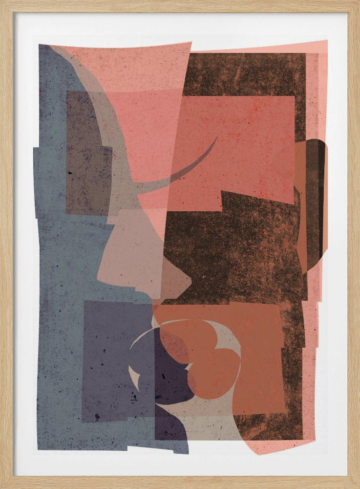 Fragmentierte Farbtöne | Poster