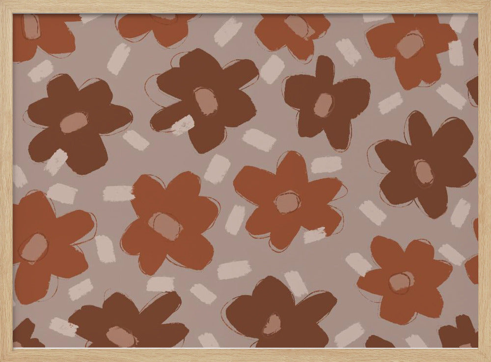 Herbstblütentanz | Poster