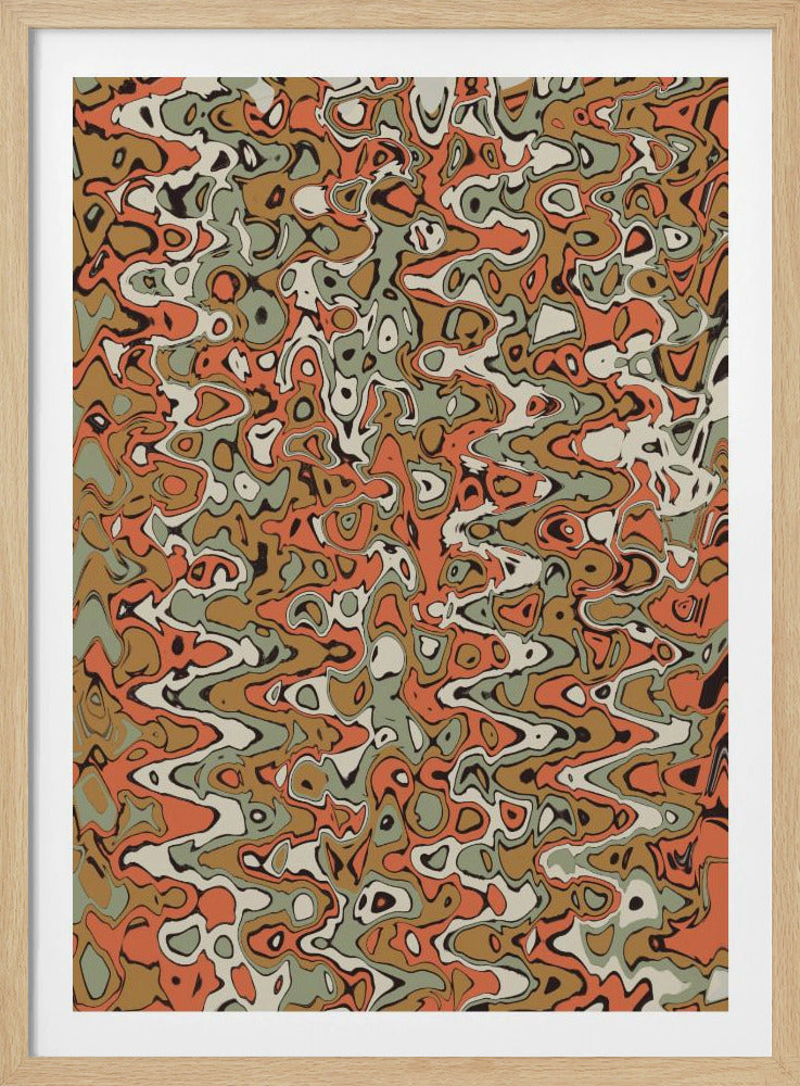 Lebendige Wellen | Poster