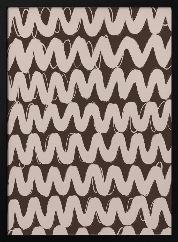 Wellenförmiges Flüstern | Poster