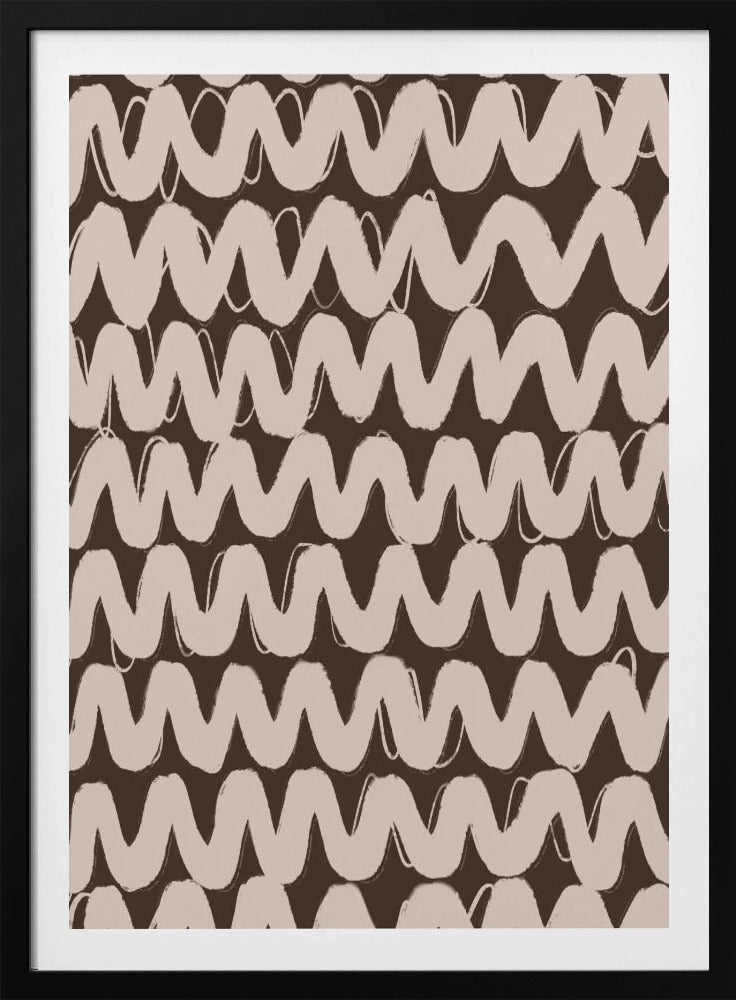 Wellenförmiges Flüstern | Poster
