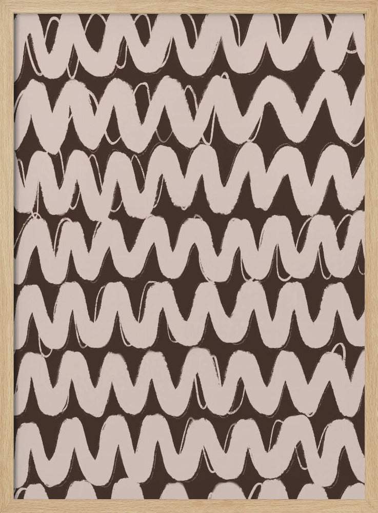 Wellenförmiges Flüstern | Poster