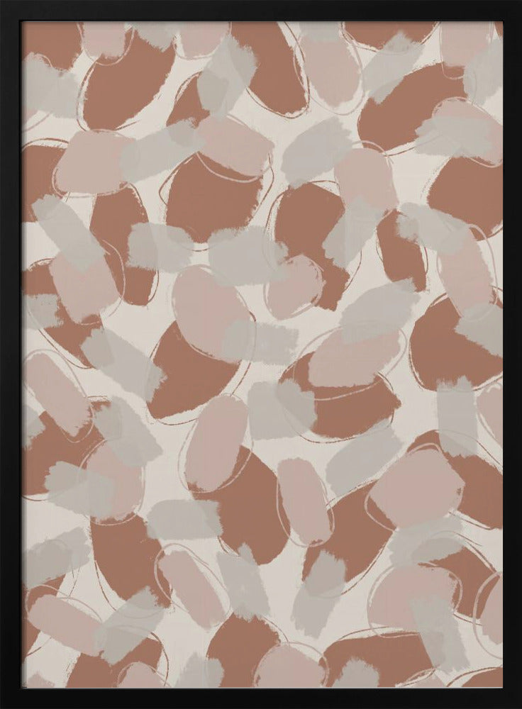 Pinselstrich-Harmonie | Poster