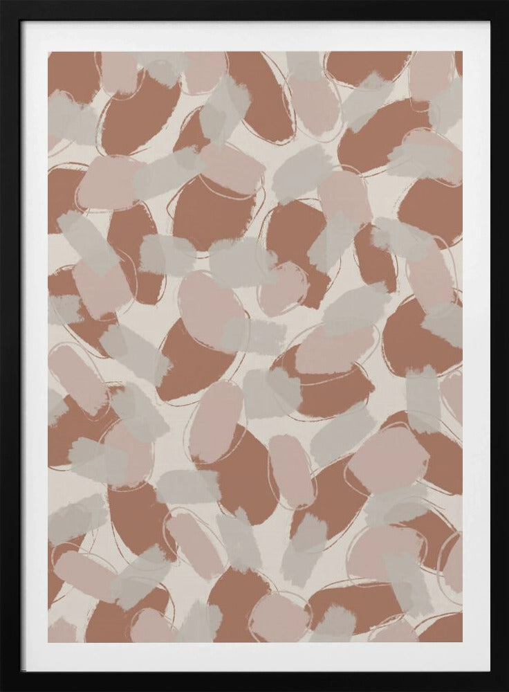 Pinselstrich-Harmonie | Poster