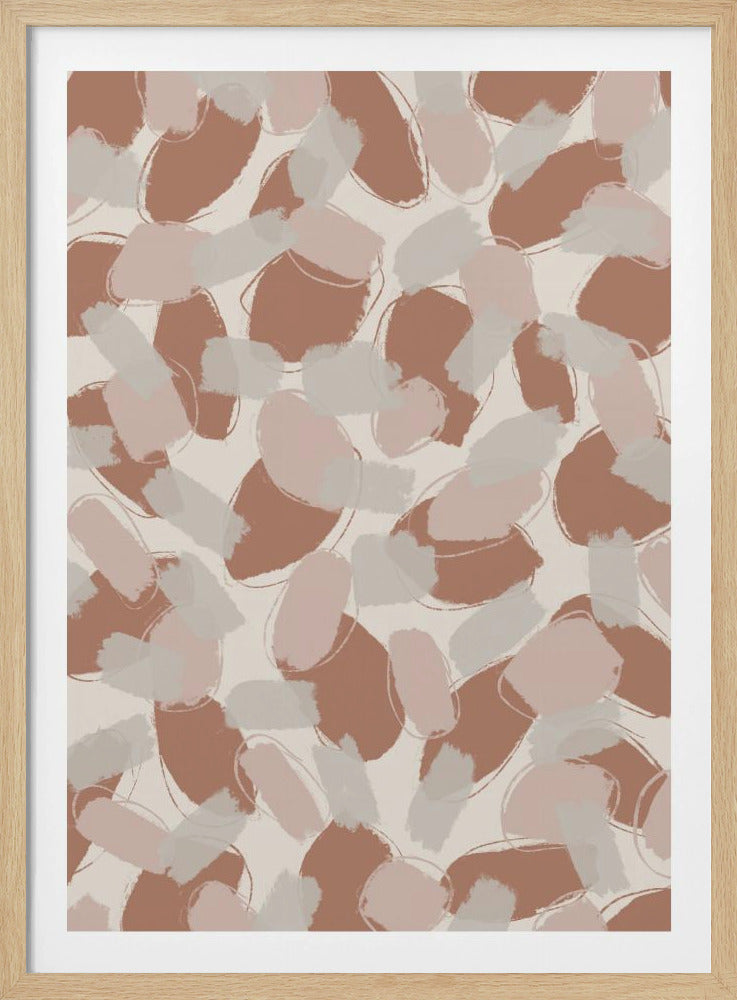 Pinselstrich-Harmonie | Poster