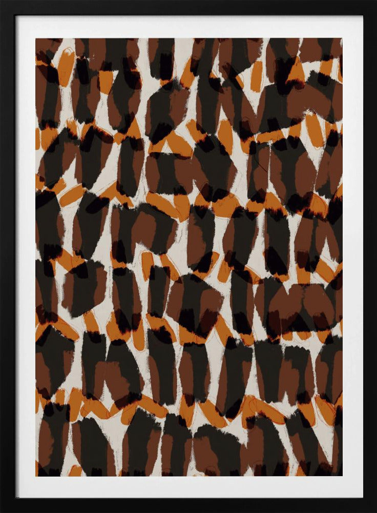 Herbstpinselstriche | Poster