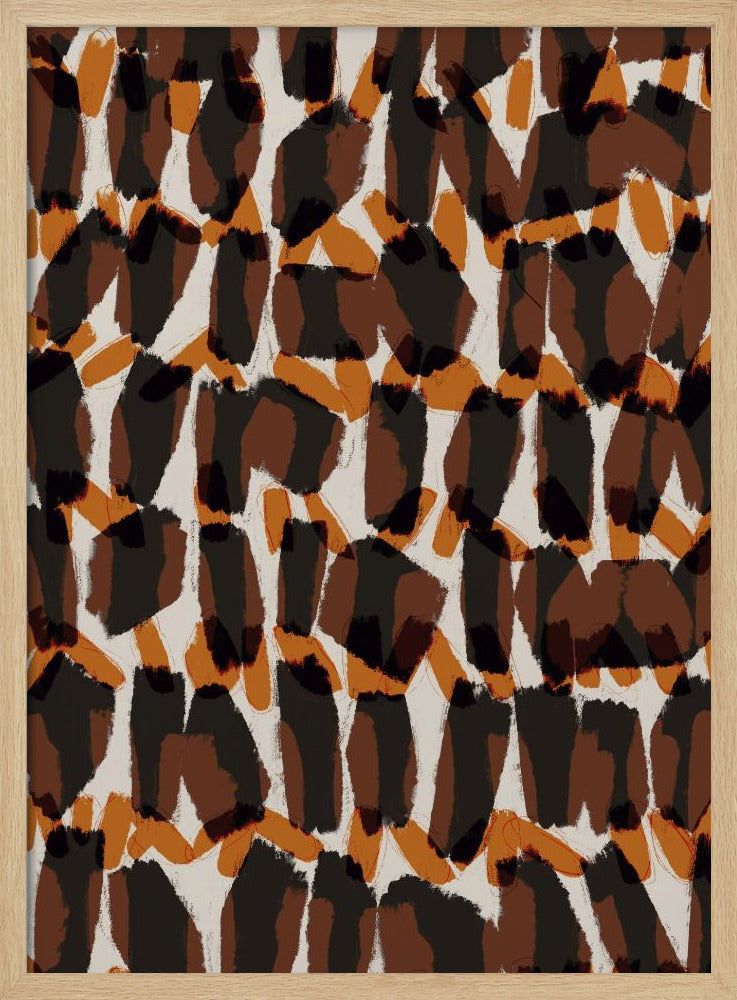 Herbstpinselstriche | Poster