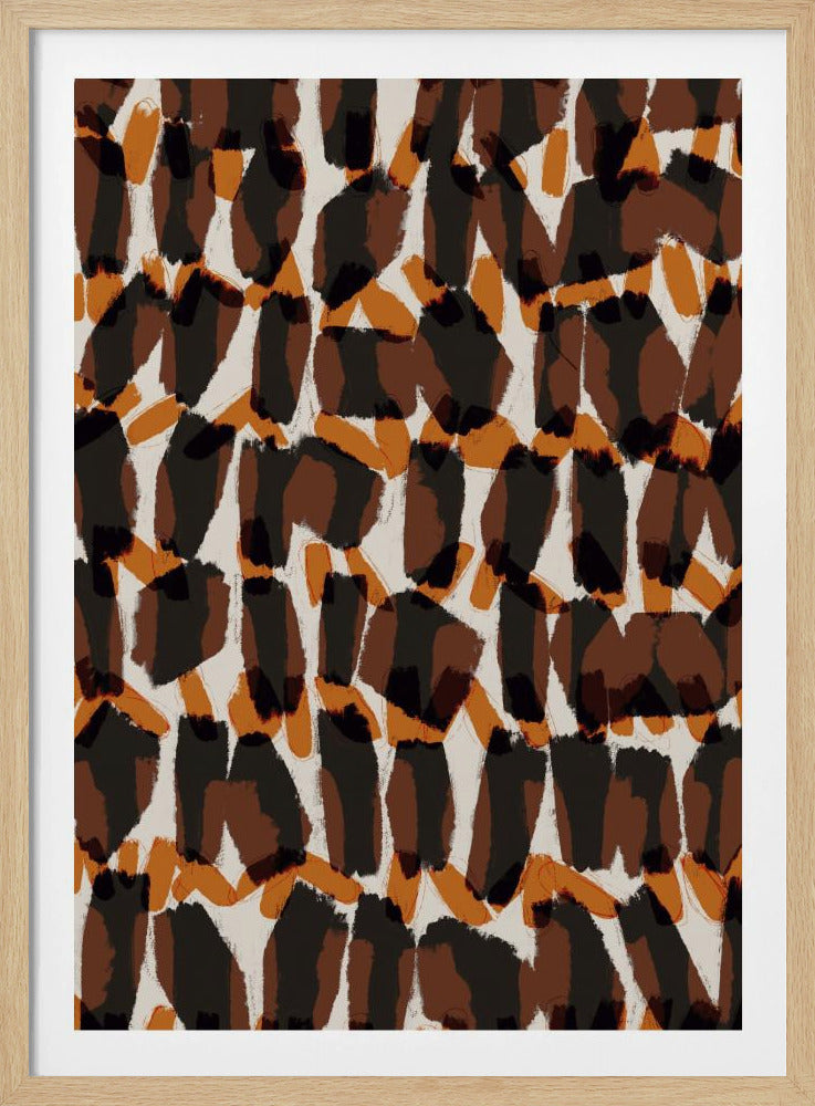 Herbstpinselstriche | Poster