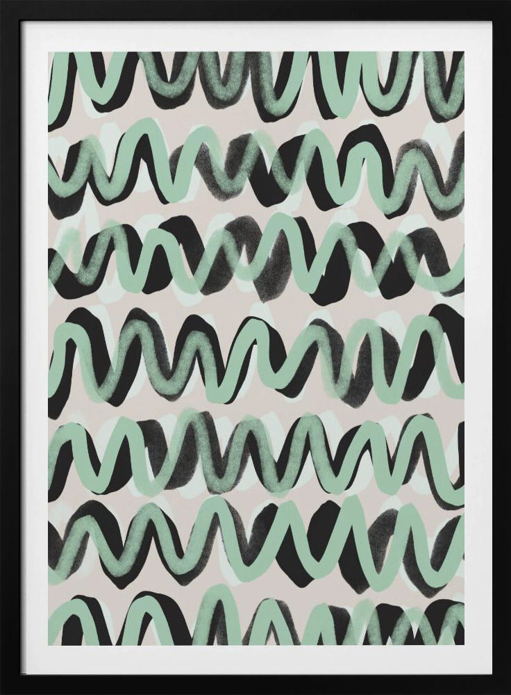 Wellenbewegungsrhythmus | Poster