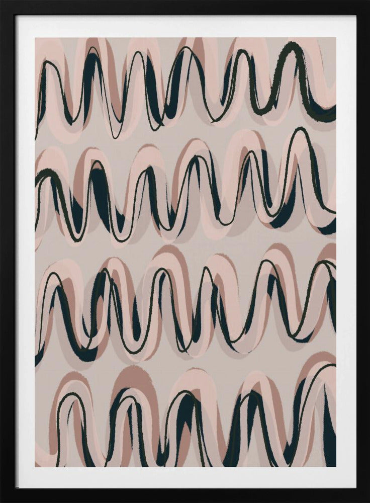 Rhythmische Wellen | Poster