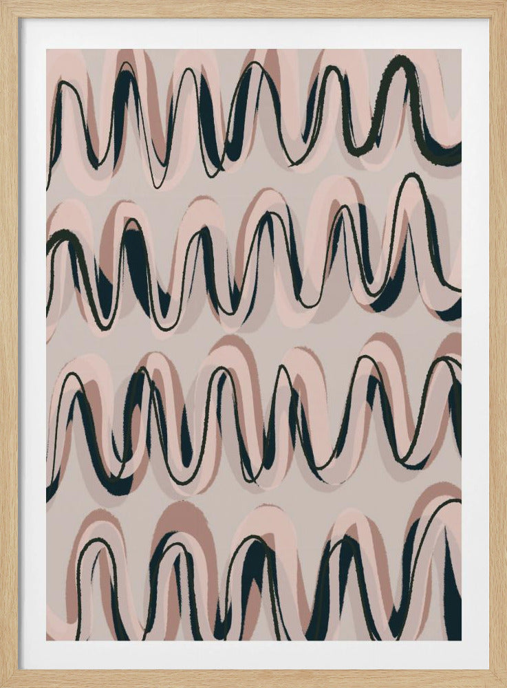 Rhythmische Wellen | Poster