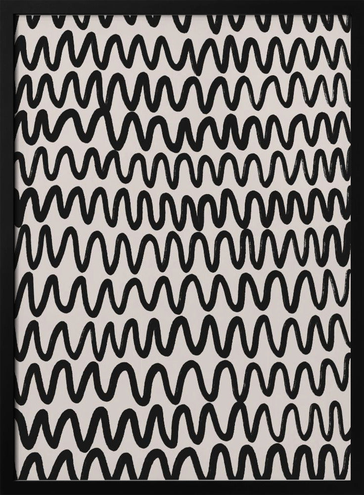 Wellenförmige Rhythmen | Poster
