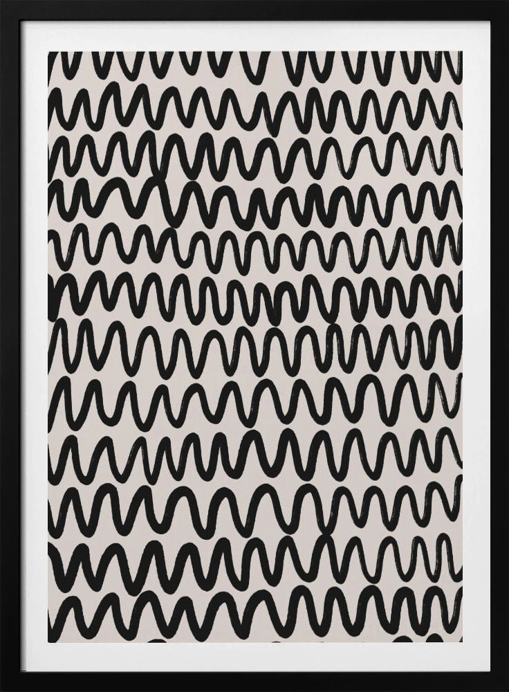Wellenförmige Rhythmen | Poster