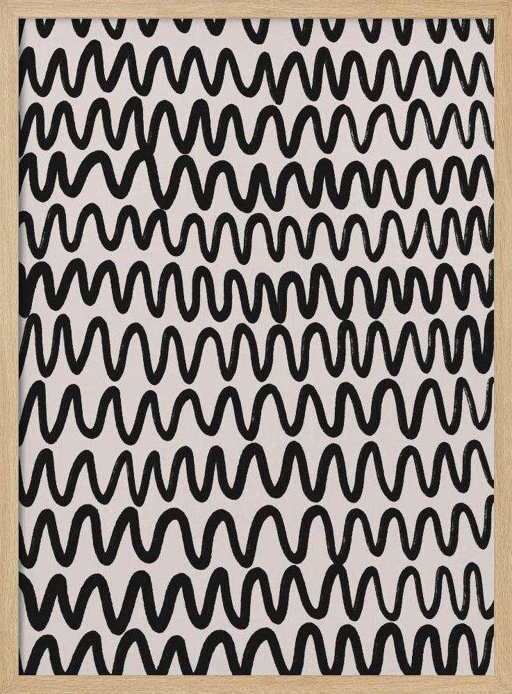 Wellenförmige Rhythmen | Poster