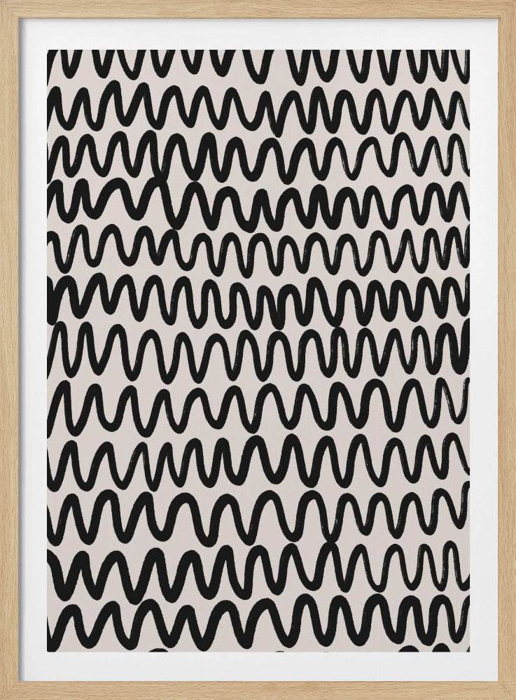 Wellenförmige Rhythmen | Poster