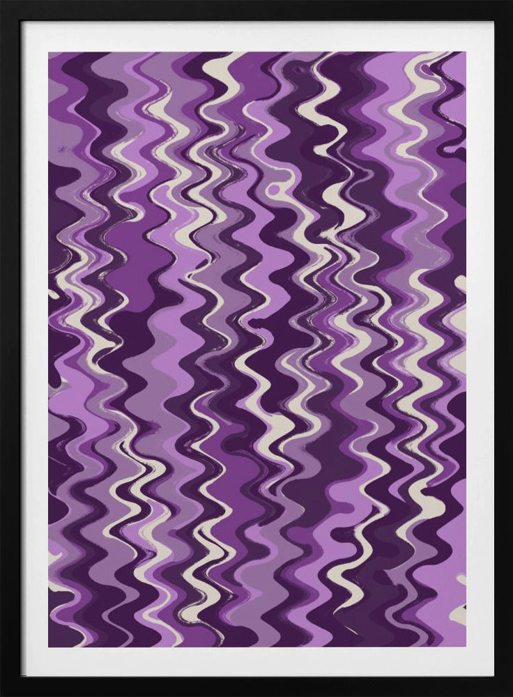Lavendelwellen | Poster